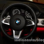 BMW Z4 facelift India steering