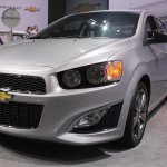 Chevrolet Sonic RS front three quarters
