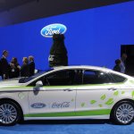 Ford Fusion Energi plug-in hybrid side