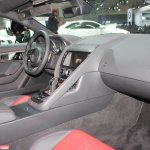 Jaguar F-Type R Coupe at LA Auto Show dashboard passenger side