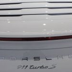 LA PORSCHE 911 TURBO S CABRIO REAR SPOILER