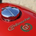 Royal Enfield Continental GT Fuel cap and logo