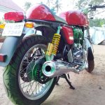 Royal Enfield Continental GT rear three quarters right live image