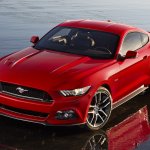 2015 Ford Mustang official front quarter