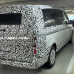 2015 Mercedes V Class Spied rear