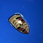 2014 Porsche 911 Targa at 2014 NAIAS badges