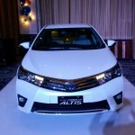 2014 Toyota Corolla Altis Indonesian launch front view