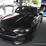 2015 Ford Mustang Convertible front three quarters left at 2014 Goodwood Festival of Speed