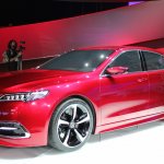Acura TLX side at NAIAS 2014