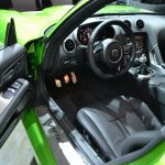 Dodge Viper Stryker Green steering at NAIAS 2014