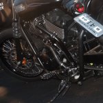 Harley Davidson Street 750 customized rear three quarters view at The India Bike Week 2014