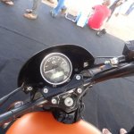 Harley Davidson Street 750 instrument cluster at The India Bike Week 2014