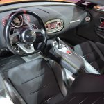Kia GT4 Stinger concept at 2014 NAIAS seats