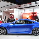Lexus RC F side view at NAIAS 2014