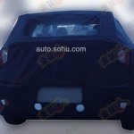 Ssangyong X100 spied rear