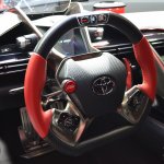 Toyota FT-1 steering at NAIAS 2014