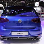 VW Golf R rear profile at NAIAS 2014