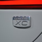 Volvo Concept XC Coupe badge at NAIAS 2014