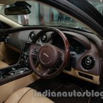 2014 Jaguar XJ dashboard driver side at Auto Expo 2014
