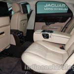 2014 Jaguar XJ rear seat legroom at Auto Expo 2014
