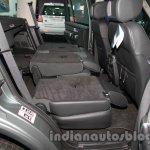 2014 Land Rover Discovery seats folded at Auto Expo 2014