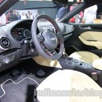Audi A3 sedan cockpit at Auto Expo 2014
