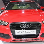 Audi A3 sedan front at Auto Expo 2014