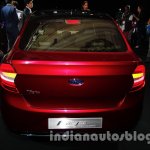 Ford Figo Concept Sedan Launch Images rear top
