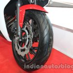 Honda CBR650F front wheel at Auto Expo 2014