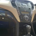Hyundai Santa Fe India demo car spied interiors
