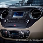 Hyundai Xcent central console