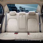 Hyundai Xcent rear seat