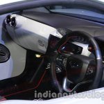 Mahindra HALO driver cockpit at Auto Expo 2014