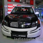 Mahindra XUV500 diesel hybrid at Auto Expo 2014