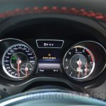 Mercedes CLA 45 AMG instrument binncale at Auto Expo 2014