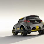 Renault KWID Concept rear three quarter left press shot