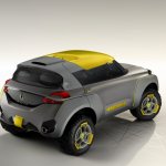 Renault KWID Concept rear three quarter press shot