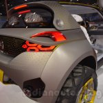 Renault’s KWID concept rear three quarters Auto Expo showcase