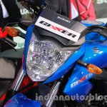 Suzuki Gixxer headlamp at Auto Expo 2014