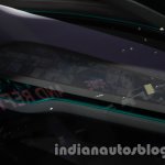 Tata Nexon running display on the dashboard
