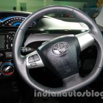 Toyota Etios Cross with accessories steering wheel at Auto Expo 2014