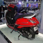 Yamaha Alpha with accessories Auto Expo rear guard