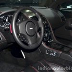 Aston Martin DB9 Carbon Black Edition dashboard at Geneva Motor Show