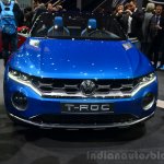 VW T-ROC SUV concept front fascia Geneva live