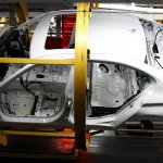 BMW Munich plant rear assembly press shot