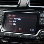 2014 Nissan Sunny facelift diesel review music system