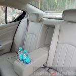 2014 Nissan Sunny facelift diesel review rear seats