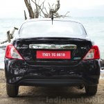 2014 Nissan Sunny facelift diesel review rear view