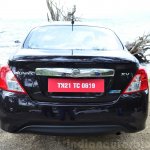 2014 Nissan Sunny facelift diesel review rear