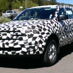 2016 Ford Endeavour spied USA front quarter